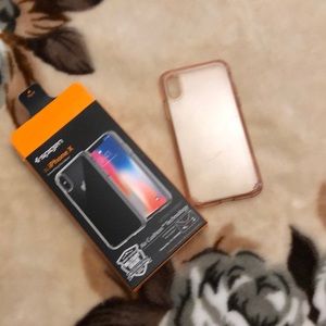Iphone x clear case spigen
